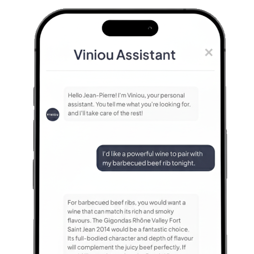 Virtuele assistent Viniou – uw persoonlijke sommelier